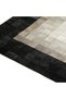 Siyah & Gri Dana Derisi Patchwork Halı - 4