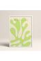 Abstract Colorful Patterns with White Laminated Frame Matisse Gallery Modern Art Painting