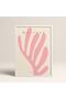 Abstract Colorful Patterns with White Laminated Frame Matisse Gallery Modern Art Painting