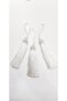 Decorative Strip Accessory White Knob Single Tassel 12cm 1 Piece - 2