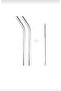 2-Piece Curved Glass Straw Cleaning Brush 2 Pieces Straw - 2