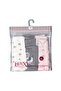 3-Piece Cotton Patterned High Waist Plus Size Panties - 5