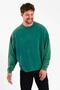 Oversize Green Long Sleeve Men's T-shirt - 6