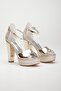 Women's High Platform Heeled Evening Shoes - 3