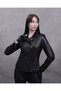 Women's Genuine Leather Sports Coat - 7