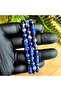 Lapis Lazuli Royal Class Natural Stone Bracelet (HANDMADE DESIGN PRODUCTS) - 2