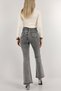 Kayla's Flare Smoked Flare Leg Jeans High Waist Flare Jeans Gathering Extra Comfortable - 4