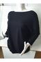 100% Cotton, Wide Collar Thin Loose Knitwear Tuvakar Sleeve Buluz - 2