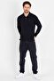 Long Sleeve Black Men's Polo Neck T-shirt - 2