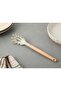 Liana Silicone Spaghetti Spoon 30 Cm Cream - 2