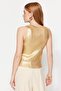 Gold Foil Fine Blouse TWOSS23BZ00693 - 5
