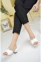 Women's Daily Square Heel Classic Evening Dress Slippers - 3