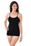 Women's Black and White 9-Piece Rope Strap Lycra Combed Cotton - 7