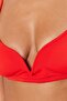 Kırmızı Üçgen V Telli Bikini Üstü TBESS23BU00243 - 5
