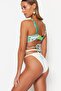 Ekru Aksesuarlı High Leg Bikini Altı TBESS23BA00179 - 7