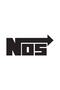 Nos Car, Motorcycle, Helmet, Laptop, Glass Sticker 13x6 Cm