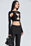 1964 Double Crop Blouse with Hoop Accessories - 4