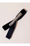 2 Pieces of Pearl Detailed Silk Velvet Collar Buckle - 3