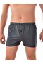 Nil Botiquen Men's Smoked 4 Pieces Cotton Buttoned Boxer Smoked Nlbtqn-117