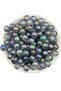 12mm Gray / Smoked / Anthracite Color Janjan Acrylic Ball Beads, Jewelry, Bag Beads (100Gr,~95 Pieces)