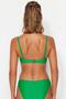 Green Underwire Textured Bikini Top TBESS23BU00278 - 5