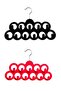 11 Hooks Jewelry and Accessory Hanger Velvet ( F-34 ) - 4