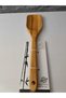 Bamboo Original Antibacterial Rice Spoon 40 Cm Serving Spoon - 4
