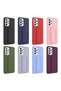Samsung Galaxy A52 Case Smooth Surface Silicone Cover with Magnetic Stand - 4