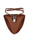 High Leg Bikini Bottom with Ecru Accessories TBESS23BA00179 - 9