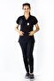Black U-Flex Lycra Surgical Suit m