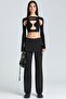 1964 Double Crop Blouse with Hoop Accessories - 3