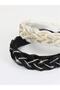 Zircon Stone Organza Tulle Knit Crown - 2