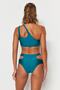 Petrol Cut Out Detaylı Yüksek Bel Normal Paça Bikini Altı TBESS23BA00200 - 6
