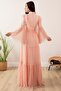 Rochie de seară Hijab cu mâneci 13047 - 6