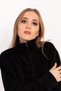 Unisex Women Men Single Top Fleece Jacket Black Zippered Nurse Doctor Hospital Fleece - 3