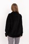 Unisex Women Men Single Top Fleece Jacket Black Zippered Nurse Doctor Hospital Fleece - 5