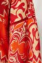 Etnik Desenli Dokuma Şeritli Plaj Mini Kimono&Kaftan TBESS23KM00032 - 5
