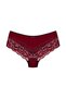 2-Piece Double Color Lace Detailed Women's Panties - 2