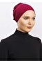 Lycra Comfortable Non-Slip Practical Anti-Sweat Seamless Hijab Bonnet Scarf Turban Shawl Ready - Lilac - 4
