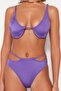 قطعة بيكيني علوية أرجوانية من Underwire TBESS23BU00061 - 4