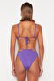 قطعة بيكيني علوية أرجوانية من Underwire TBESS23BU00061 - 6