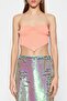 Pudra Crop Triko Biyeli Bluz TPRSS23BZ00066 - 4