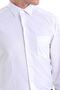 White Classic Fit Patterned Cotton Slim Collar Long Sleeve Classic Shirt - 4