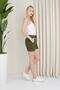 Women's Patterned Combed Cotton Shorts - 3