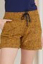 Women's Patterned Combed Cotton Shorts - 6