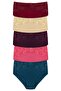 5-Piece Inverted V Lace Bato Women's Panties