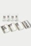 Birds with Lips Rakı Glass+appetizer Plate (4+4) Set of 8