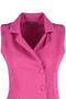 Fuchsia Button Detailed Sleeveless Woven Mini Jacket Dress TWOSS19AP0280 - 7