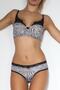 Push-Up Padded Lace Detailed Bra Set - 3