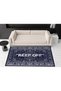 Mira Keep of Written Navy Blue Classic Modern Carpet 881 - 2